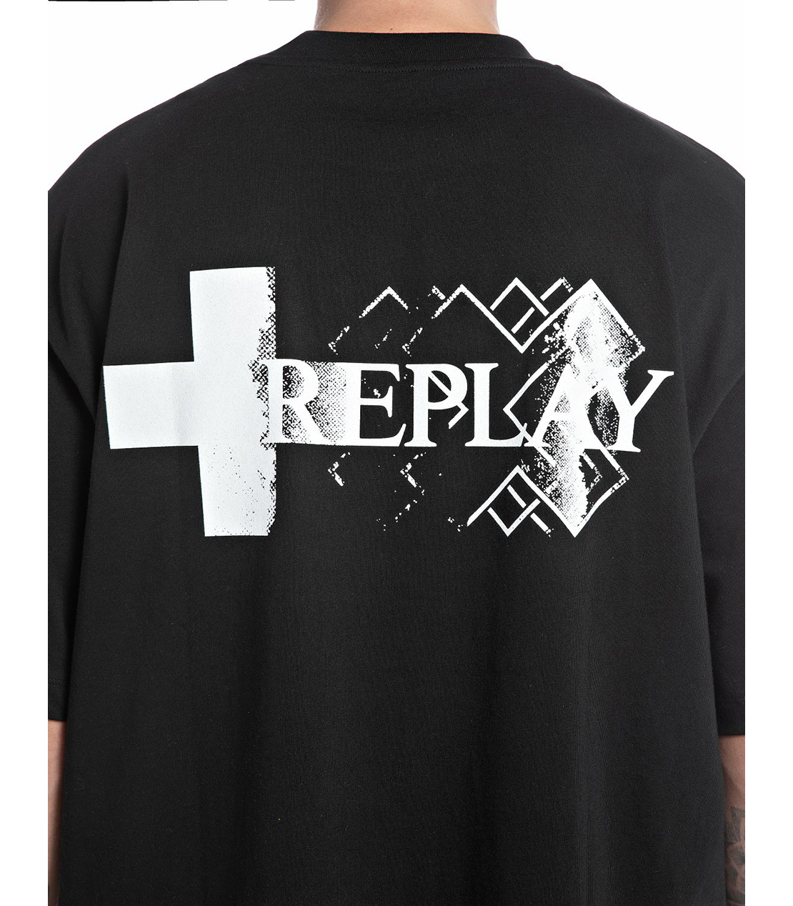 送料込★REPLAY★MMG335.000.23454Tシャツ REPLAY X MAR+IN GARRI× コラボTシャツ|REPLAY リプレイ